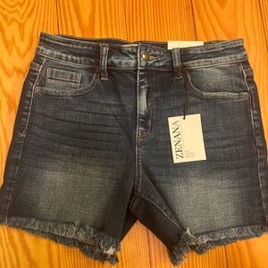 Zenana Denim shorts.
